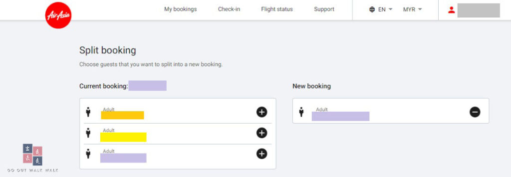 Go Out Walk Walk Airasia Split Ticket