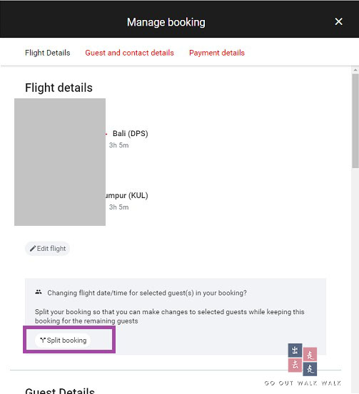 Go Out Walk Walk Airasia Split Ticket